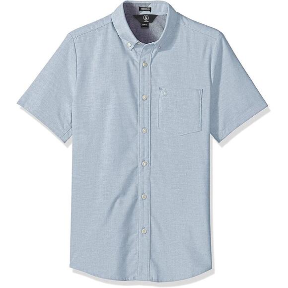 Volcom Other - Volcom Mens Everett Oxford Short Sleeve Shirt Size S